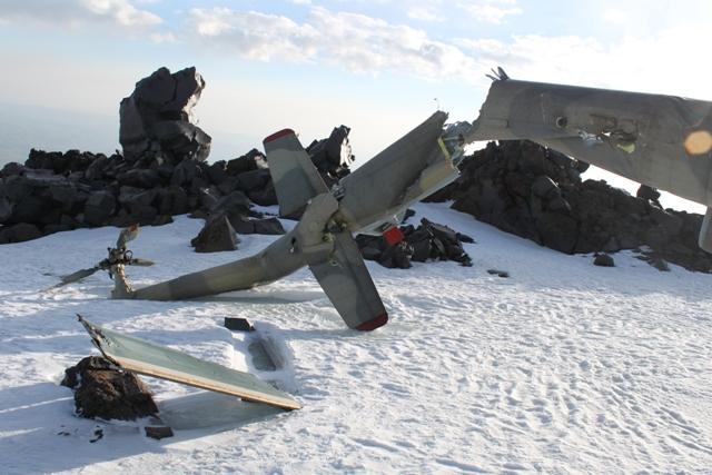 Helicóptero perdido en la nieve - Noticias Curiosas