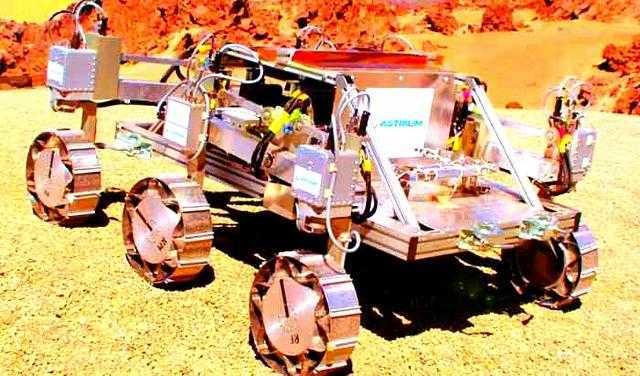 Noticias Curiosas - Tenerife prueba un 'rover' en El Teide para viajar a Marte