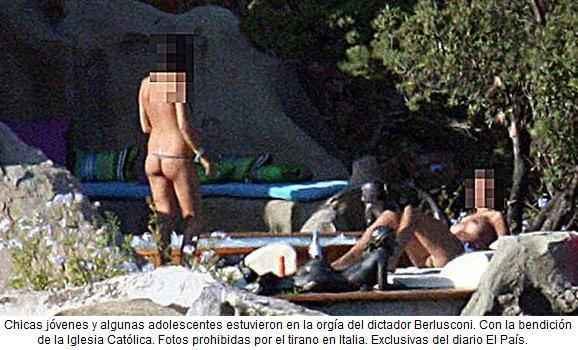 noticias Berlusconi prostitucion de menores