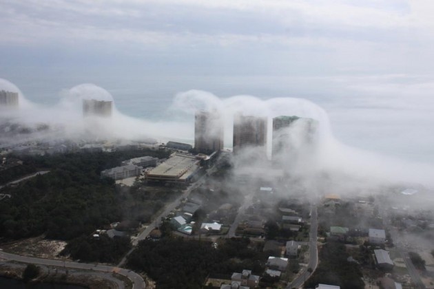 Increíbles "nubes tsunami" en Estados Unidos 1