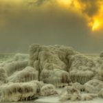 El Mar Negro se congela 8