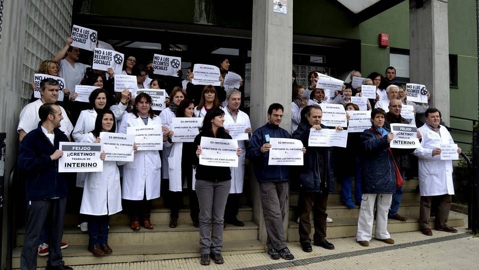 Concentraciones de protesta de miles de funcionarios en toda Galicia 6