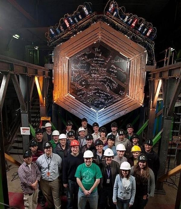 El detector de neutrinos en EE.UU. Logran enviar un mensaje en un haz de neutrinos por primera vez 2
