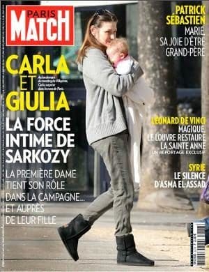 Carla Bruni enfadada por la publicación de fotos de su bebé 2 noticias Carla Bruni enfadada por la publicación de fotos de su bebé