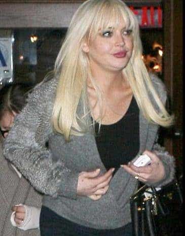 noticias Lindsay Lohan se arruinó la cara con rellenos de grasa