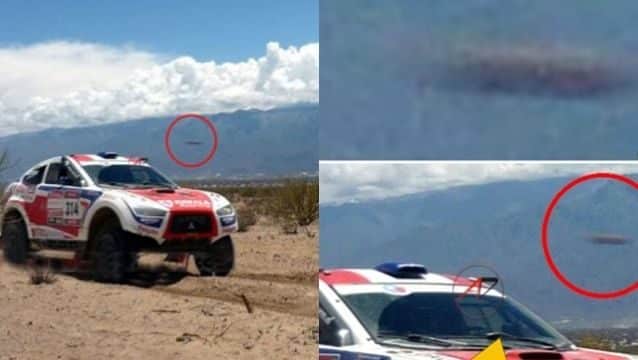 Aseguran haber visto un OVNI durante una carrera del Dakar 2 Aseguran haber visto un OVNI durante una carrera del Dakar 3