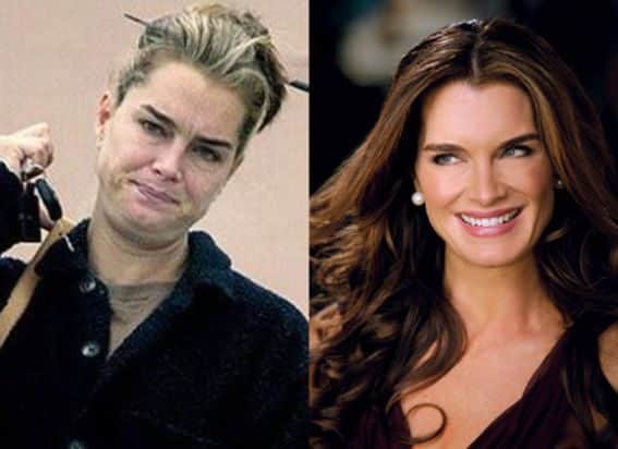 noticias famosas con la cara lavada