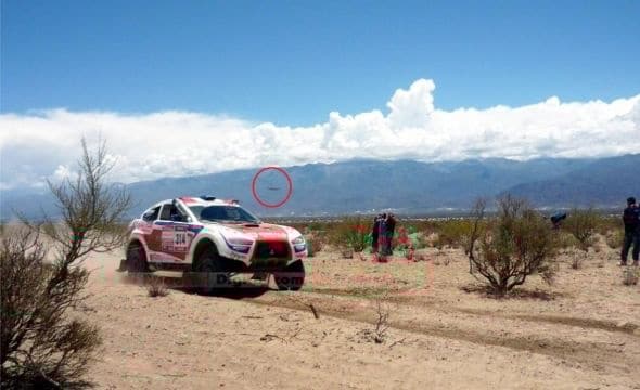 Aseguran haber visto un OVNI durante una carrera del Dakar 1 Aseguran haber visto un OVNI durante una carrera del Dakar 2