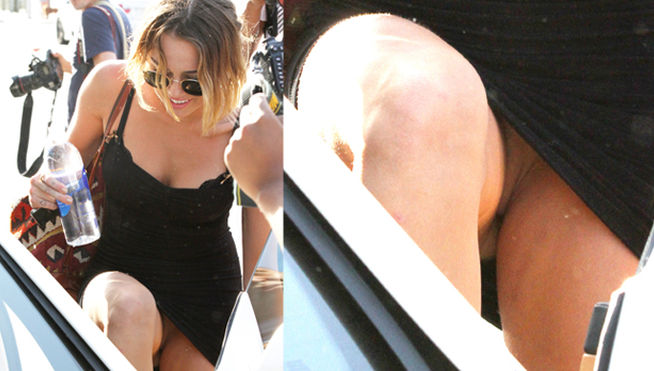 Miley Cyrus, sin bragas 5
