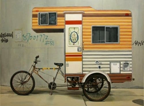 Camper bike, la bicicleta caravana y casa portatil mas eficiente 1 Camper bike, la bicicleta caravana y casa portatil mas eficiente 2