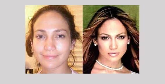 noticias famosas con la cara lavada 