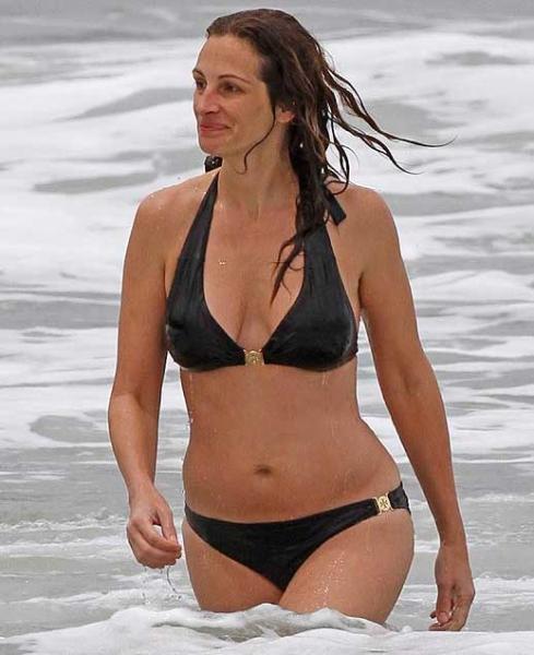 Julia Roberts se muestra espléndida a los 44 3