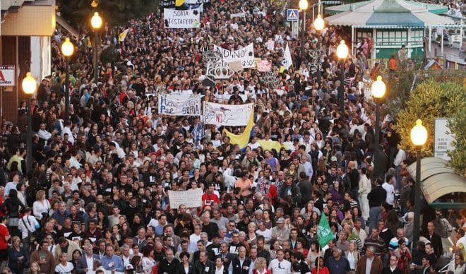 Repsol no es España 1 Protesta contra Repsol en Canarias