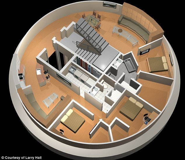 noticias Millonarios preparan edificio que soportará el fin del mundo 2012