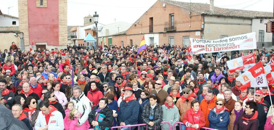 Cayo Lara, retenido por la Guardia Civil en Villalar en el Homenaje a los Comuneros 9
