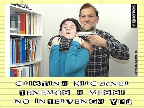 noticias Mariano Rajoy quiere secuestrar a Lionel Messi