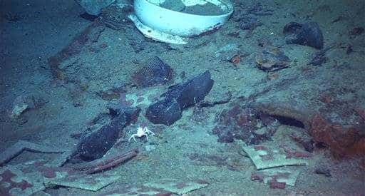 noticias restos humanos del Titanic 