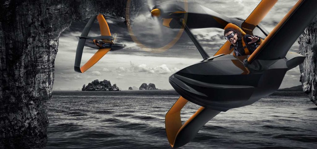 FlyNano, un económico hidroavión ultraligero con motor eléctrico 1