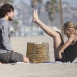 Sharon Stone, feliz con su novio argentino en la playa 2