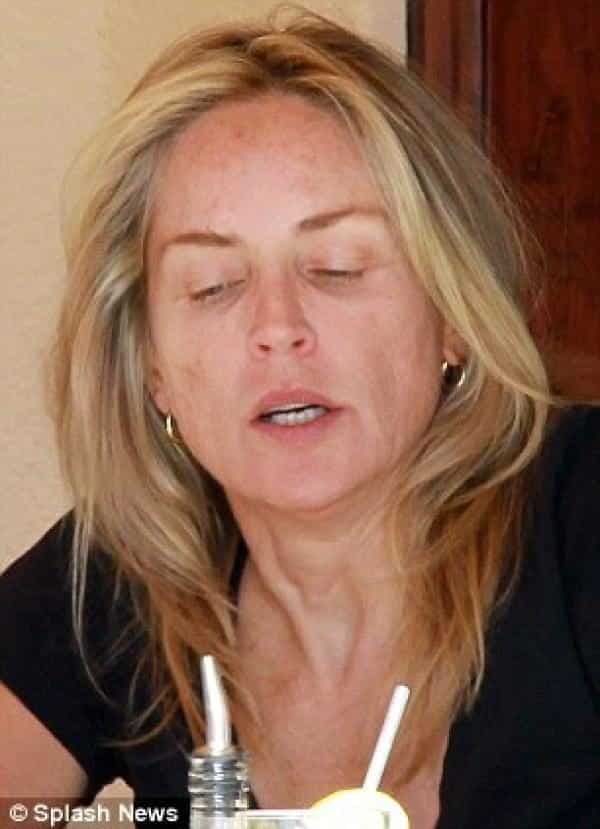 noticias Hasta Sharon Stone se pone fea cuando se enfada
