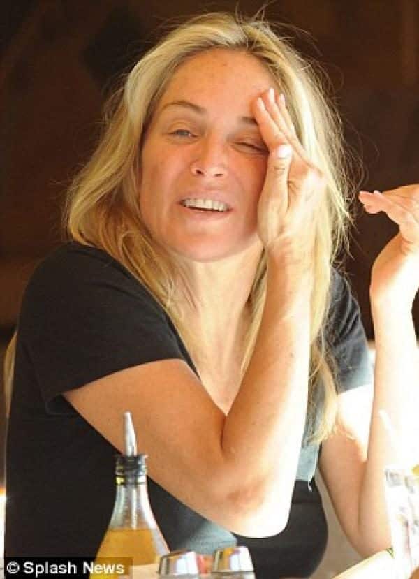 noticias Hasta Sharon Stone se pone fea cuando se enfada