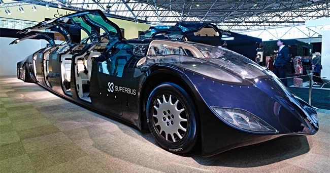 Superbus, una especie de autobús de lujo eléctrico 1 Superbus, una especie de autobús de lujo eléctrico 2