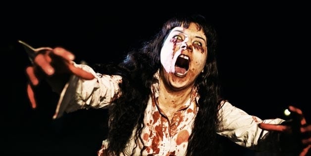Un pueblo realiza un simulacro de emergencias ante un ataque de zombies 1 Un pueblo realiza un simulacro de emergencias ante un ataque de zombies 2
