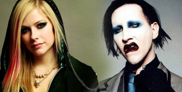 Avril Lavigne y Marilyn Manson ¿en pareja? 1