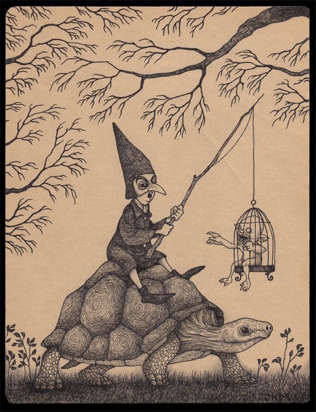 “Pos–It Monsters” El arte de dibujar monstruos en post-it de John Kenn 37 turtlewitch01-6368631