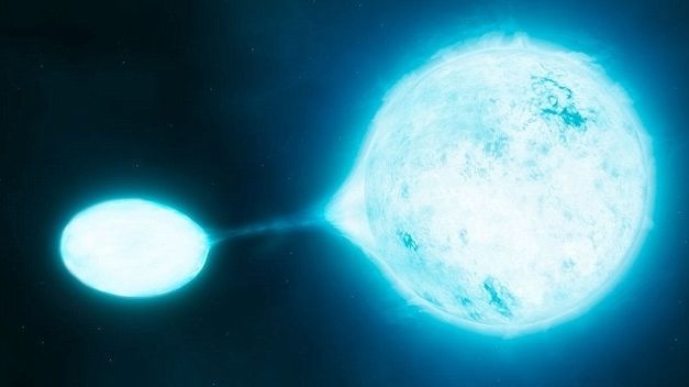 El ataque de la estrella vampiro o cómo las estrellas pequeñas 'chupan' la materia de las grandes 1 El ataque de la estrella vampiro o cómo las estrellas pequeñas 'chupan' la materia de las grandes 2