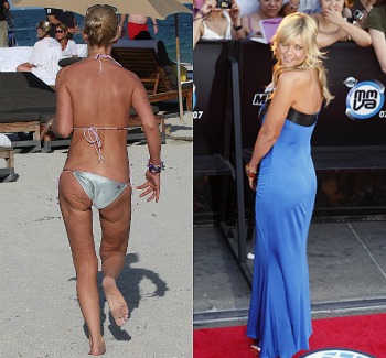 ¡Así lucen 10 famosas sin Photoshop y en bikini! 10