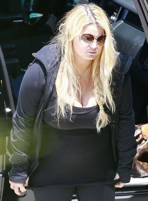 Increíble: el antes y el después de Jessica Simpson 4