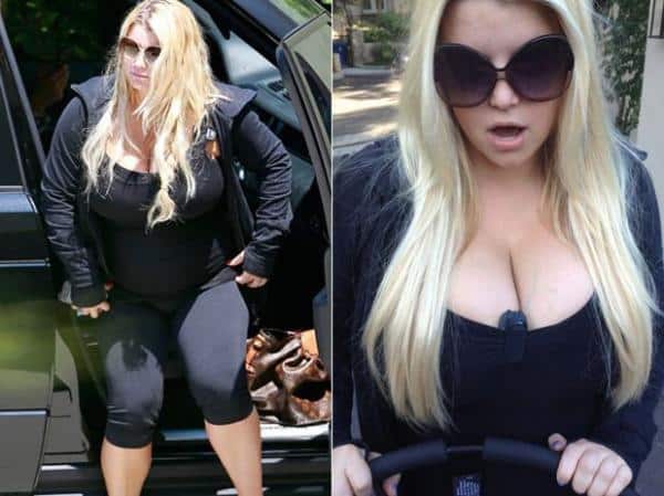 Increíble: el antes y el después de Jessica Simpson 3