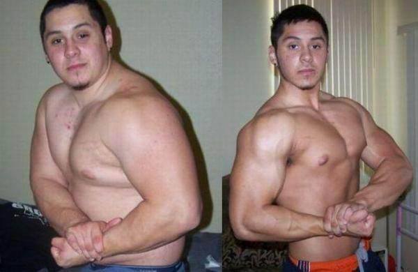 Sorprendentes transformaciones: lo que el gimnasio y comer bien puede hacer