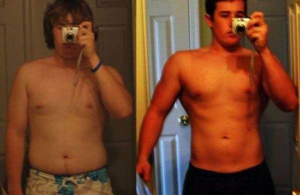 Sorprendentes transformaciones: lo que el gimnasio y comer bien puede hacer