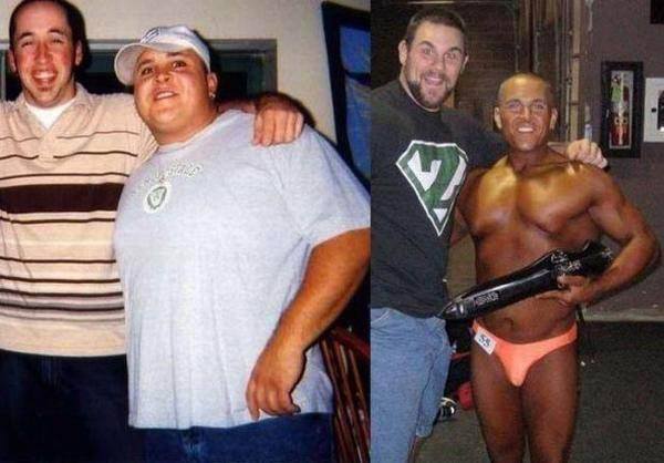 Sorprendentes transformaciones: lo que el gimnasio y comer bien puede hacer