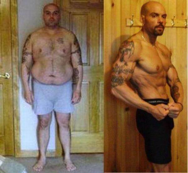 Sorprendentes transformaciones: lo que el gimnasio y comer bien puede hacer