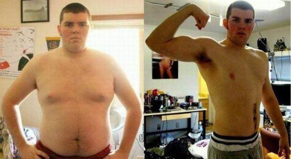 Sorprendentes transformaciones: lo que el gimnasio y comer bien puede hacer