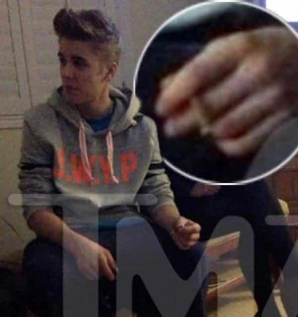 Pillan a Justin Bieber fumando marihuana