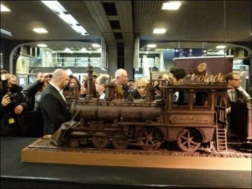 Tren de chocolate