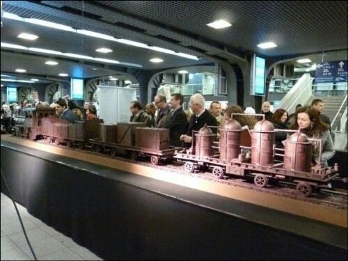 Tren de chocolate