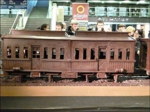 Tren de chocolate