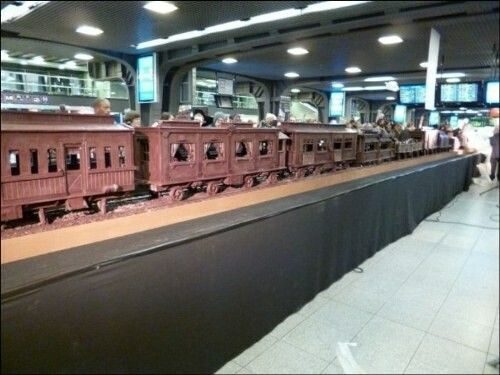 Tren de chocolate