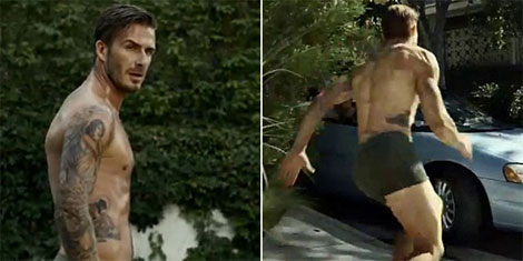 Un doble para mejorar el culo a Beckham 3