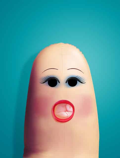 noticiascuriosas retratos de famosos pintados en dedos