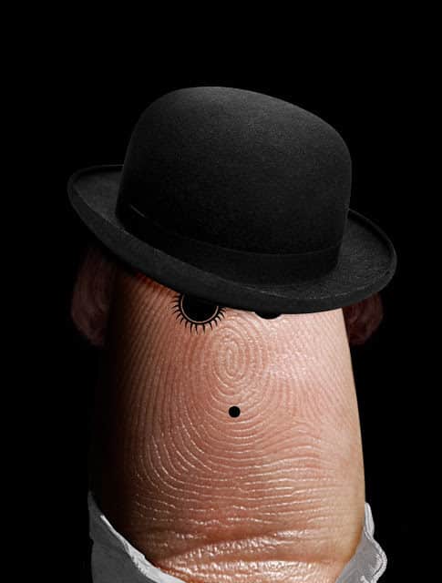 noticiascuriosas retratos de famosos pintados en dedos