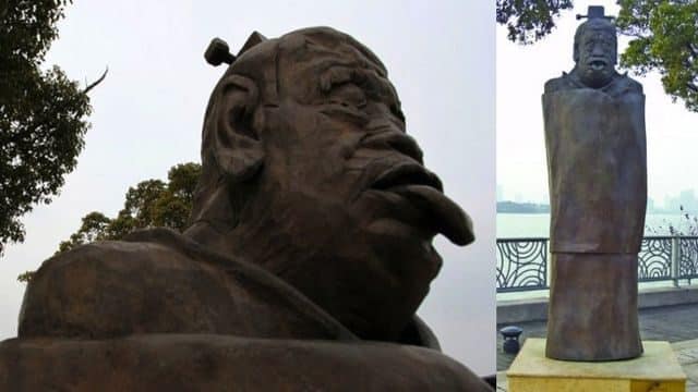 El filósofo Lao-Tsé, en Shuzou.