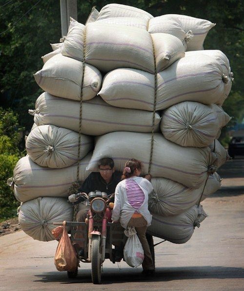 Transportes imposibles en China 14