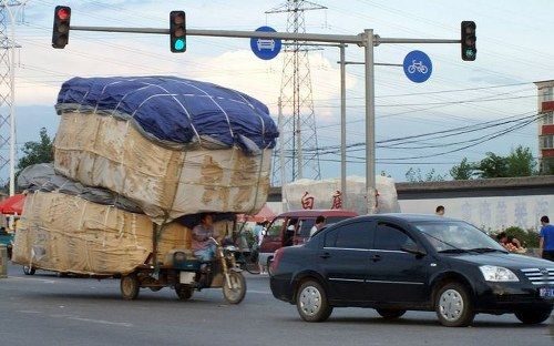 Transportes imposibles en China 5
