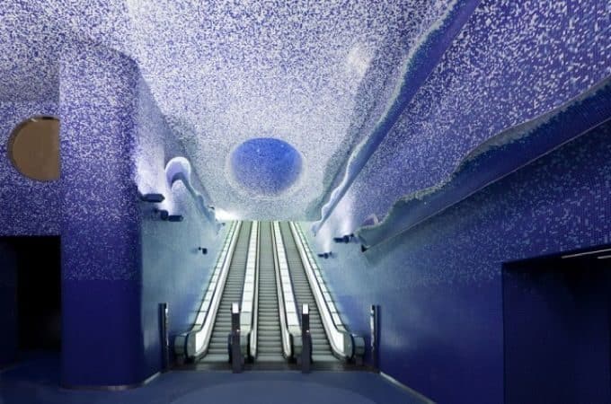 Las Estaciones de Metro más espectaculares de Europa 9